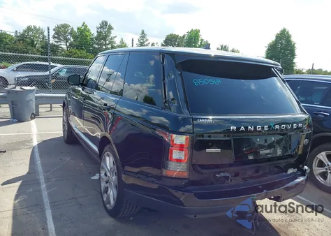 2016 Land Rover Range Rover 5.0L V8 Supercharged from USA, damaged, VIN SALGS2EF6GA254200